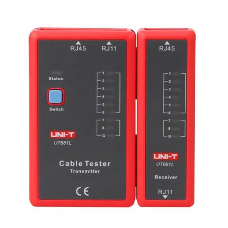 Tester kablova UNI-T UT681L - RJ45, RJ11 - merni i test instrumenti Elektroleum.