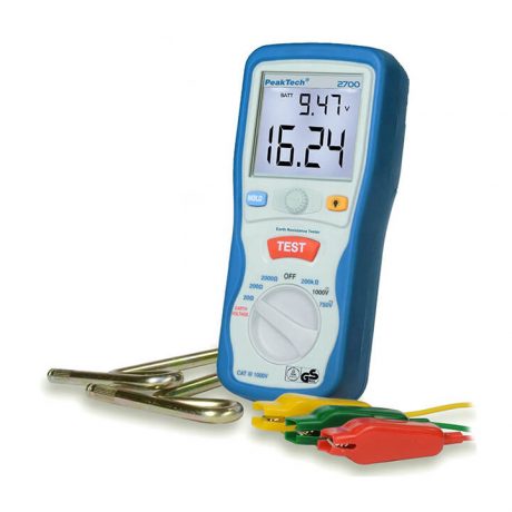 Tester uzemljenja PeakTech 2700 - merni uređaji i instrumenti Elektroleum