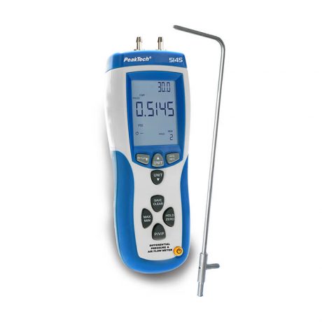 Anemometar Peaktech 5145 USB, merač, ispitivač - merenje protoka vazduha - Prodaja / ponuda Elektroleum Srbija Beograd.