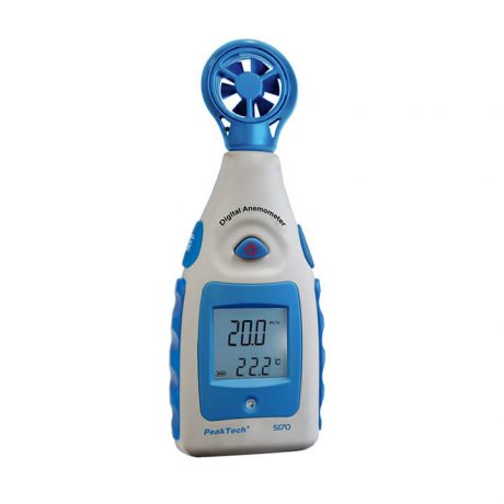 Anemometar PeakTech 5170 - merenje protoka vazduha - Elektroleum.