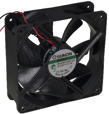 Ventilator, 24VDC, 120x120x38mm - Elektroleum