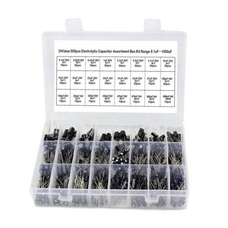 Set kit komplet elektrolitskih kondezatora kapaciteta od 0.1 - 1000µF