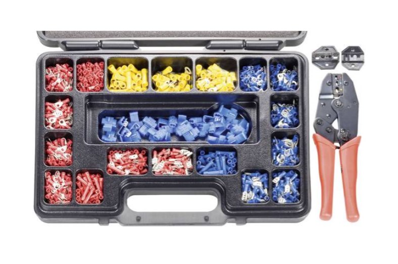 Klešta set za krimpovanje 1004 u 1 TOOLCRAFT PZ-504