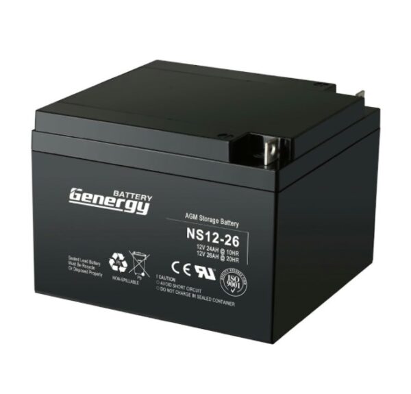 Akumulator 12V-26Ah GEnergy NS12-26