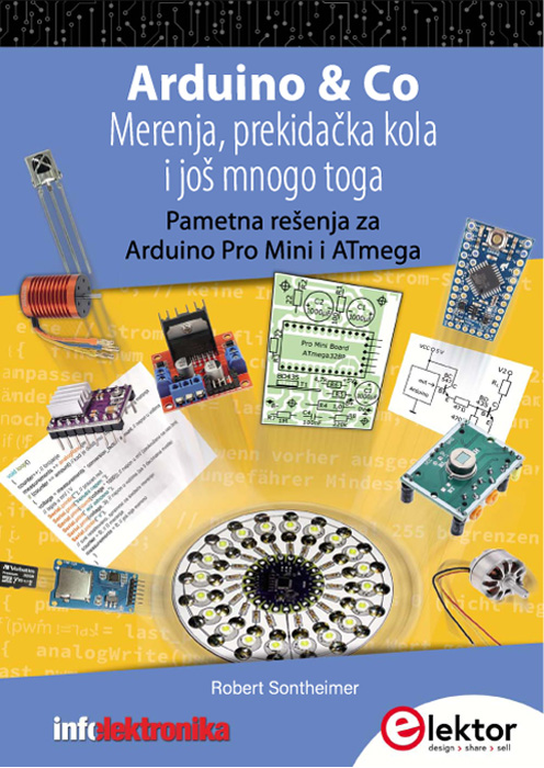 Knjiga Arduino&Co merenja, prekidačka kola i još mnogo toga