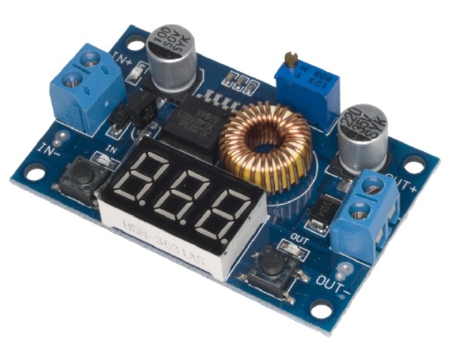 75W DC/DC konvertor step down XL4015 5A IN 4-38V OUT 1.25-36V 75W