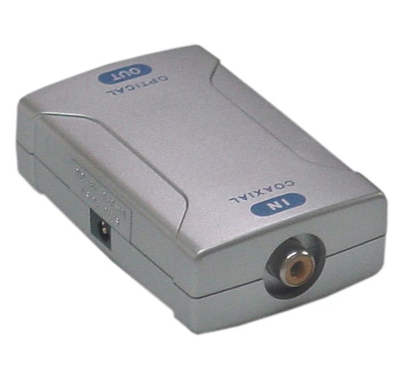 Konverter Coax Digital RCA (ženski) na Optički Toslink (ženski) – Pretvaranje digitalnog koaksijalnog u optički signal