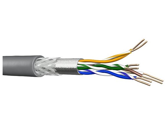 SFTP kabl kategorija 5E Draka UC300 HS24 SF/UTP 4P LSHF-FRNC - testiran do 300MHz