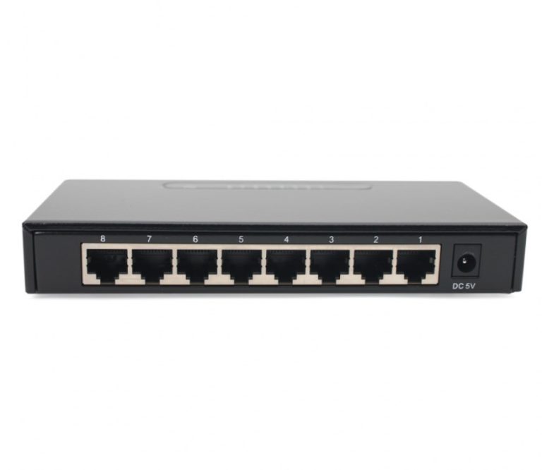 SWITCH 24 PORTE 10/100/1000 Mbs DI RETE RACK 19'' RJ45 GIGABIT CAT6 1000MBS LAN - Foto 2