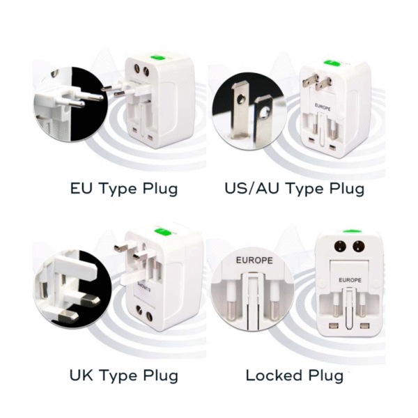 Univerzalni Travel strujni adapter EU USA UK AUS - Image 3
