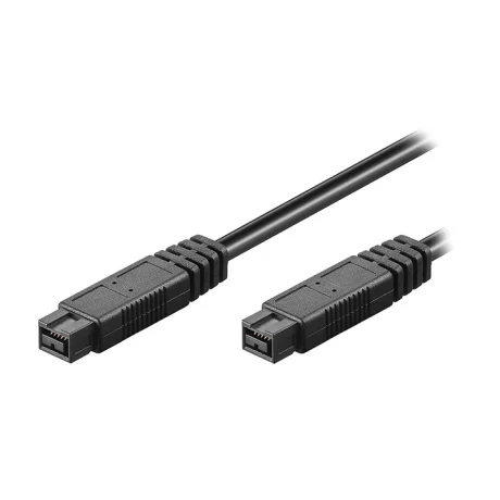 Firewire 800 9-polni utikač - 9-polni utikač; Brzina prenosa podataka: do 800Mbps; Prečnik kabla: 5.8mm; Dužina kabla: 1.8m; Boja: crna