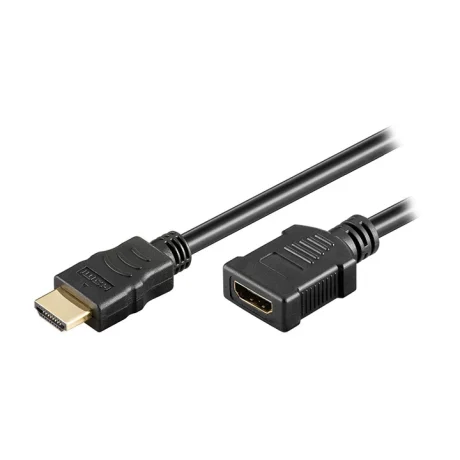 HDMI A utikač - HDMI A utičnica HDMI verzija: v1.4 Pozlaćeni kontakti Dužina kabla: 1m HDMI verzija 1.4 podržava: ethernet, povratni audio signal, rezoluciju do 4000x2000, 3D prikaz slike