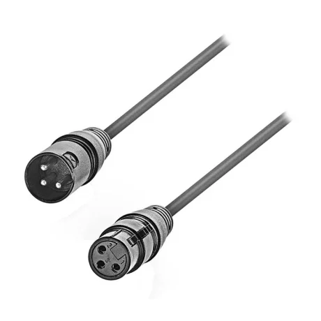 XLR 3-pinska utikač - XLR 3-pinska utičnica; Za povezivanje mikrofona, pojačala, DJ opreme za povezivanje idealne audio veze; Materijal izrade kabla: PVC; Materijal izrade provodnika: bakar; Prečnik kabla: 6mm; Dužina kabla: 10m;...