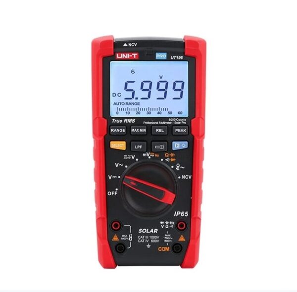 Digitalni multimetar UNI-T UT196 Solar