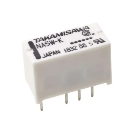 Relej, 2 X ON/OFF, DPDT, 2A, 5V, 178Ω, (Takamisawa) Fujitsu