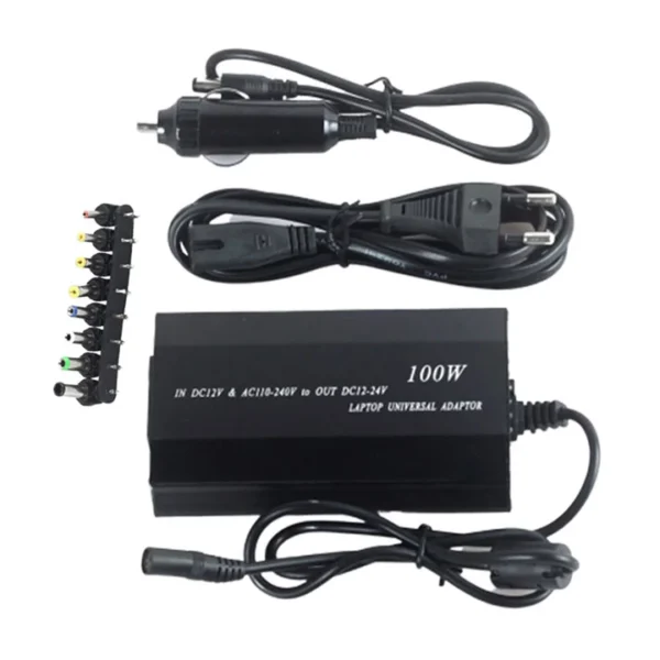 Univerzalni punjač sa podesivim naponom za laptop 100W 12-24V