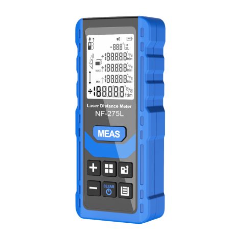 Noyafa NF-275L laserski merač razdaljine dometa do 100m, IP54 spoljni sa efikasnijim zelenim laserom, automatsko računanje zapremine / dijagonale pitagorinom teoremom / sabiranje ili oduzimanje merenja, pamti 100 merenja
