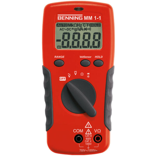 Digitalni multimetar Benning MM1-1