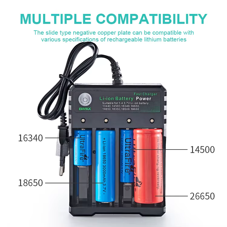 Punjač za 4x18650 Li-ion baterije - Image 3