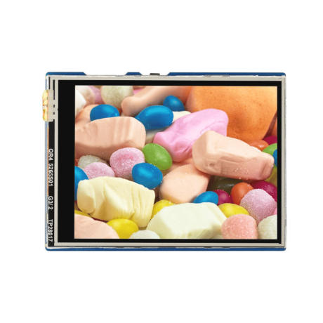 2.8inch Touch Display Module For Raspberry Pi Pico, 262K Colors, 320×240 Pixels, SPI Interface 2.8″ Touch Display Module For Pico Resistive Touch Controller XPT2046, ST7789 Driver, Using SPI Bus