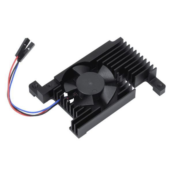 Dedicated All-In-One Aluminum Alloy Cooling Fan For Raspberry Pi 4B, PWM Speed Adjustment, Better Cooling, Low Noise, Space Saving Cooling Fan For Pi 4B All-in-one, More convenient, Space efficient Low Noise, More Practical, With Thermal Tapes