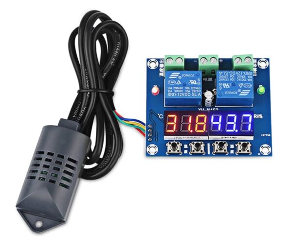 Digitalni termostat XH-M452 12V 10A sa sondom vlažnosti i temperature SHT20