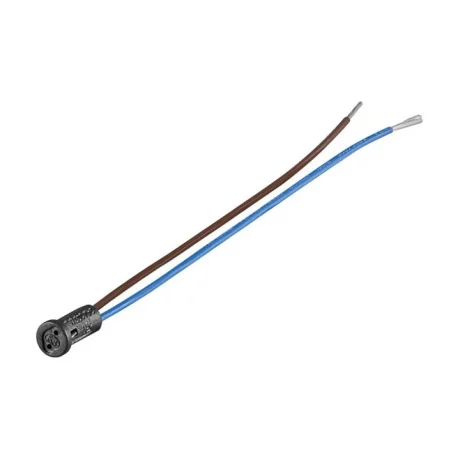 Sijalično grlo tip G4 / GX5.3 / GY6.35 Plastično telo Prečnik: 9mm Silikonske žice Dužina žica: 15cm Maksimalna snaga: 100W