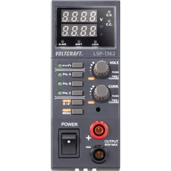 Laboratorijsko napajanje VOLTCRAFT LSP-1362 0.5-36V 0-5A 80W