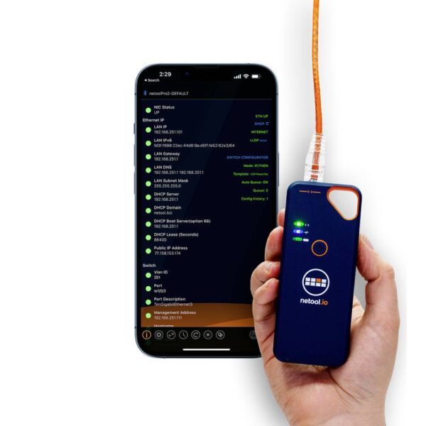 Tester kablova Netool IO Pro2 NE1D Networks