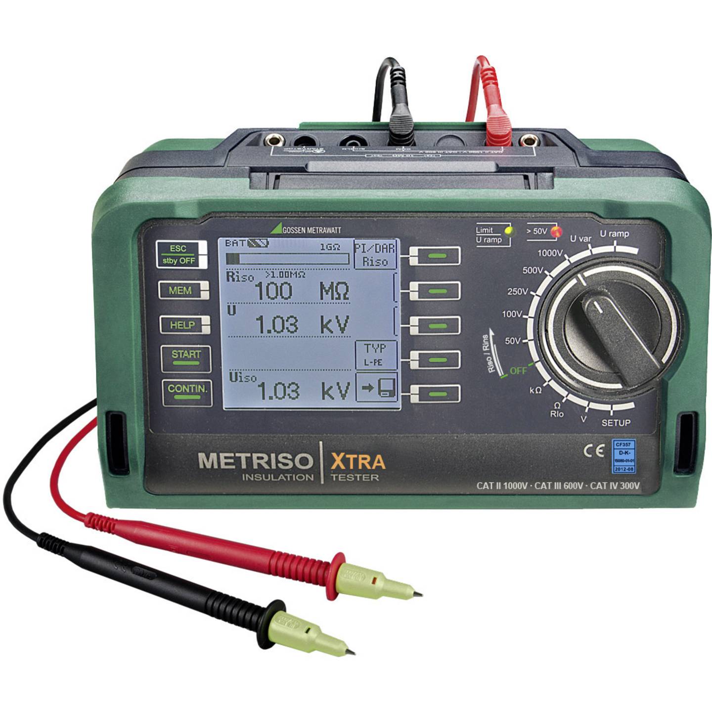 Tester izolacije Gossen Metrawatt Metriso XTRA