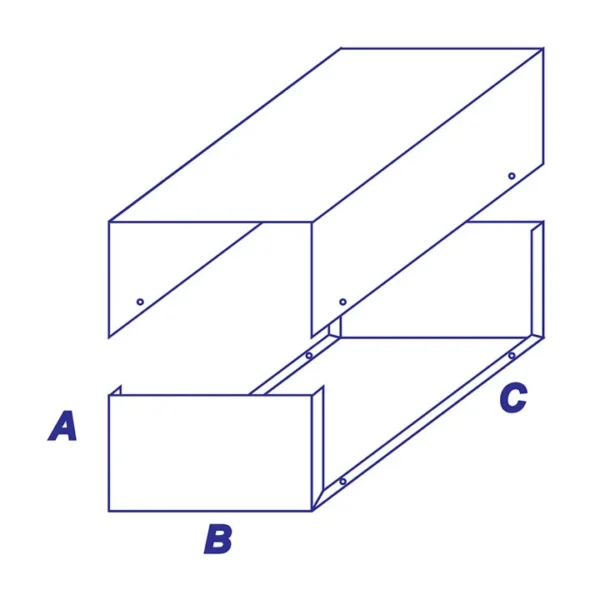 Kutija metalna KMA-15 75x140x120mm - Image 2