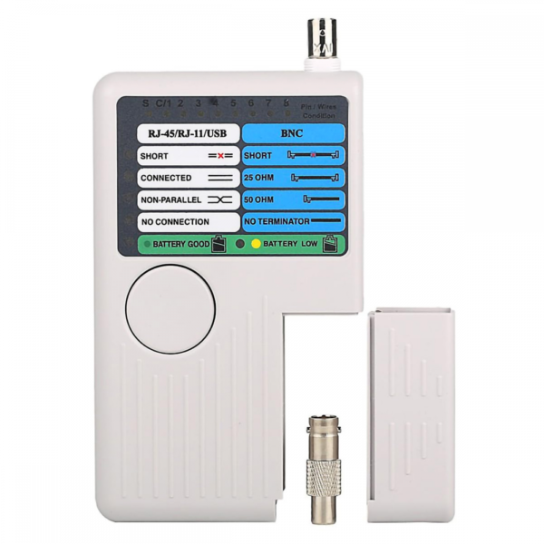 Tester kablova UTP STP RJ-45 RJ-11 RJ-12 USB BNC - Image 2