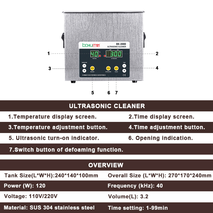 Ultrazvučna kada – kadica BK-2000 3.2L - Image 2