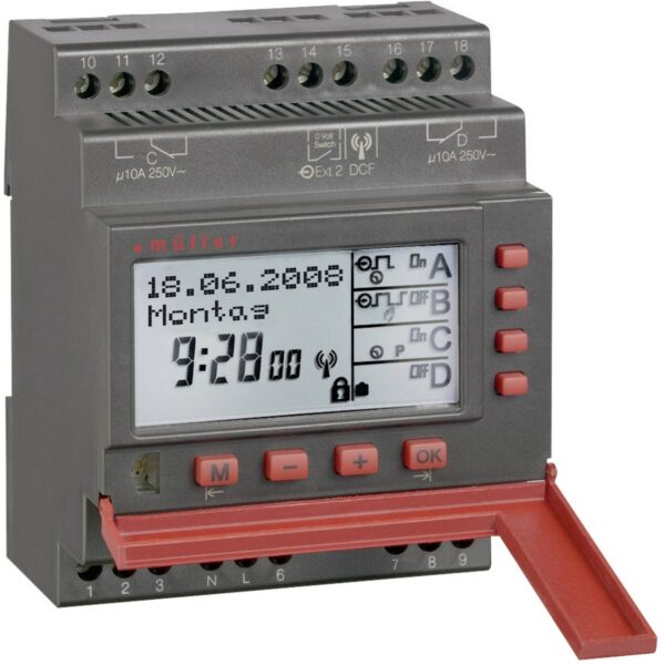 Tajmer Müller SC 88.20 pro 230V 50-60Hz 2 DIN 2500 W