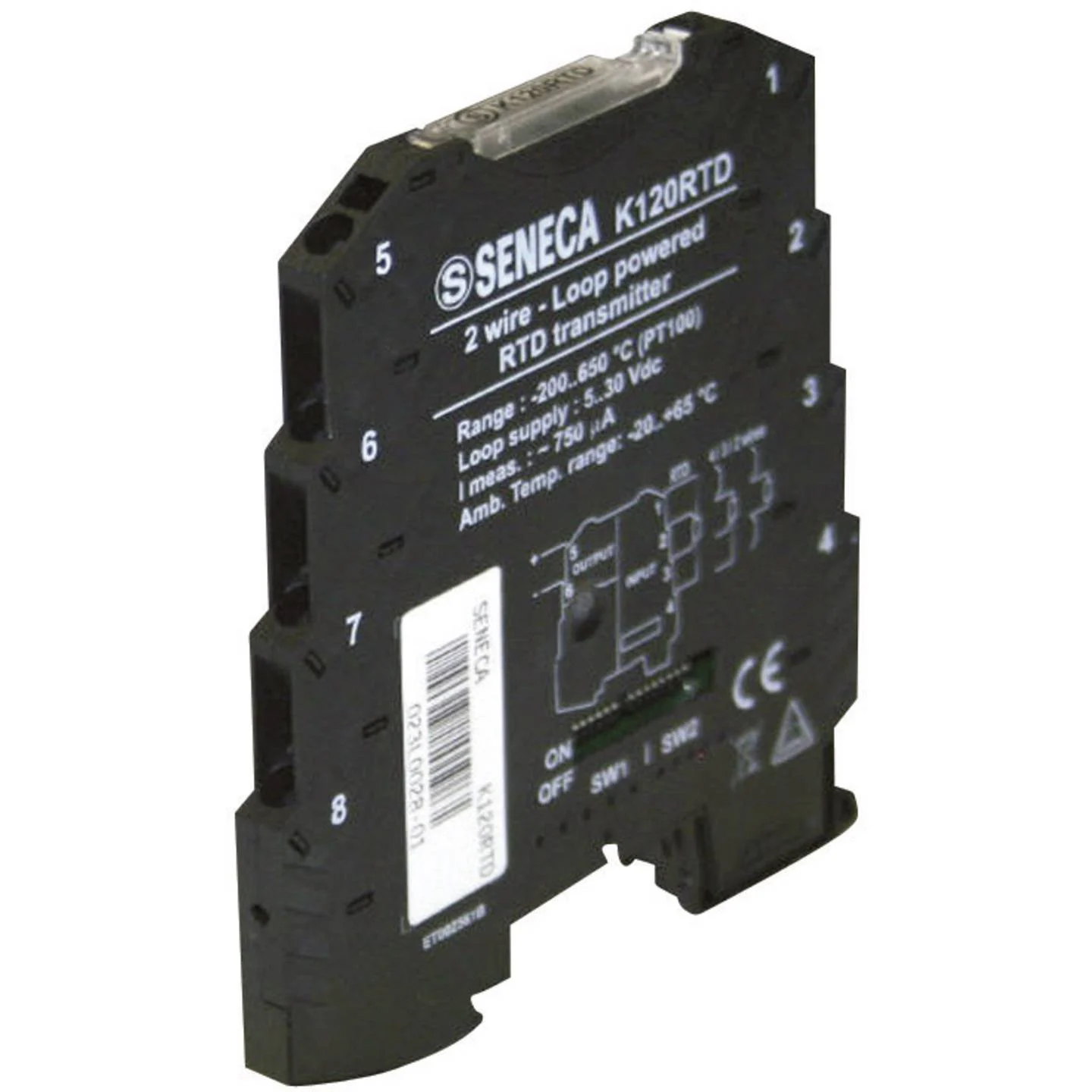 Temperaturno signalni pretvarač Wachendorff WK120RTD Pt100 Ni100