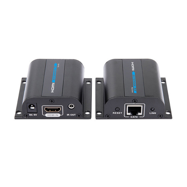 HDMI ženski - RJ45 ženski ekstender CAT6 sa IR funkciom, set 2 u 1 do 60m