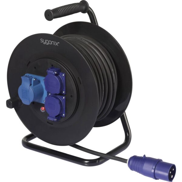 Strujni produžni kabl – motalica Sygonix SY-6618488 CEE 3-pin 30m