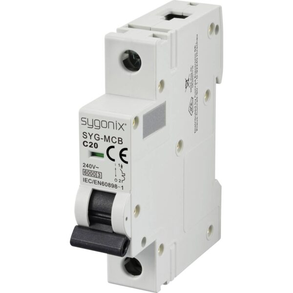 Sygonix SY-6440876 SYG-MCB 1P/B10/6KA MCB automatski osigurac 1-pin 10 mA  240 V AC