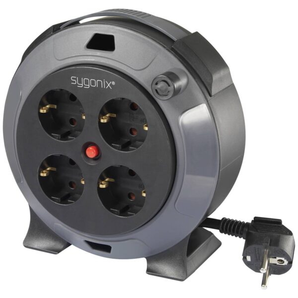 Strujni produžni kabl – motalica Sygonix SY-5806896 4 utičnice 5m