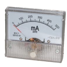 Ampermetar analogni 64x56x52mm 50mA DC HUA85C1