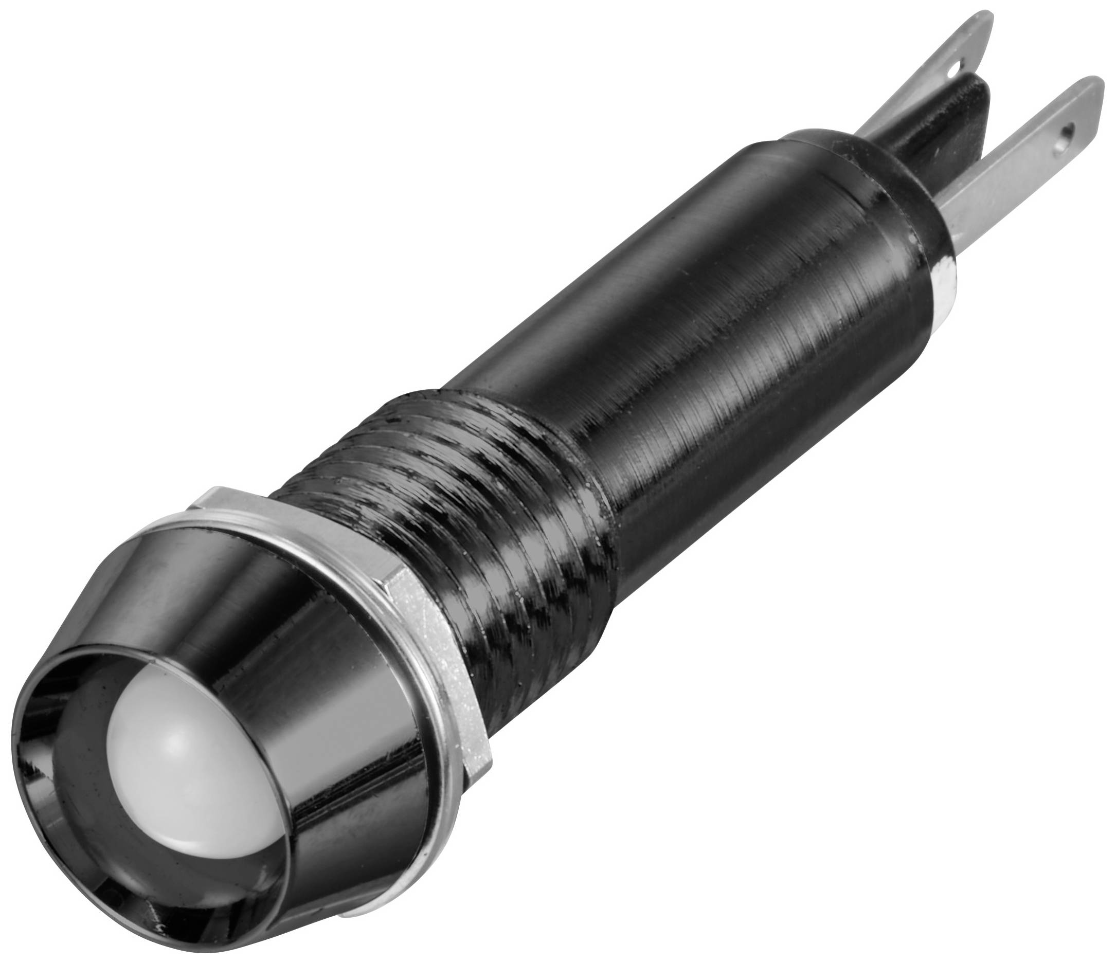 Tru Components TC-12358888 LED signalna lampa bela 12 V/DC, 24 V/DC 10 mm 40