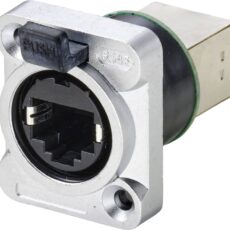 Tru Components Konektor za podatke RJ45 TC-9554640 ravni zenski konektor broj polova 8P8C nikl
