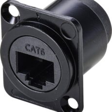 Tru Components TC-9554644 ravni zenski konektor broj pinova 8P8C crni