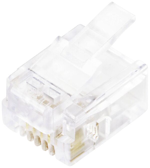 Tru Components Tru Components 6P4C RJ11 modularni utikac TC-10336036 ravni muski konektor broj polova 6P4C