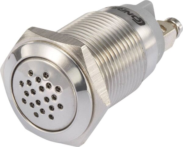 Minijaturni zujalica, osvetljena, jacina: 75 dB 12 V/DC