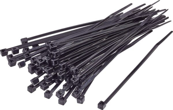 Kabelske vezice Tru Components 1592799 TC-CVR150BK203 1 st.