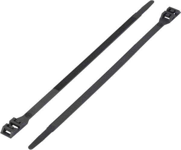 Vezica 760 mm crna sa duplom glavom Tru Components 1592838 TC-DK-760BK203