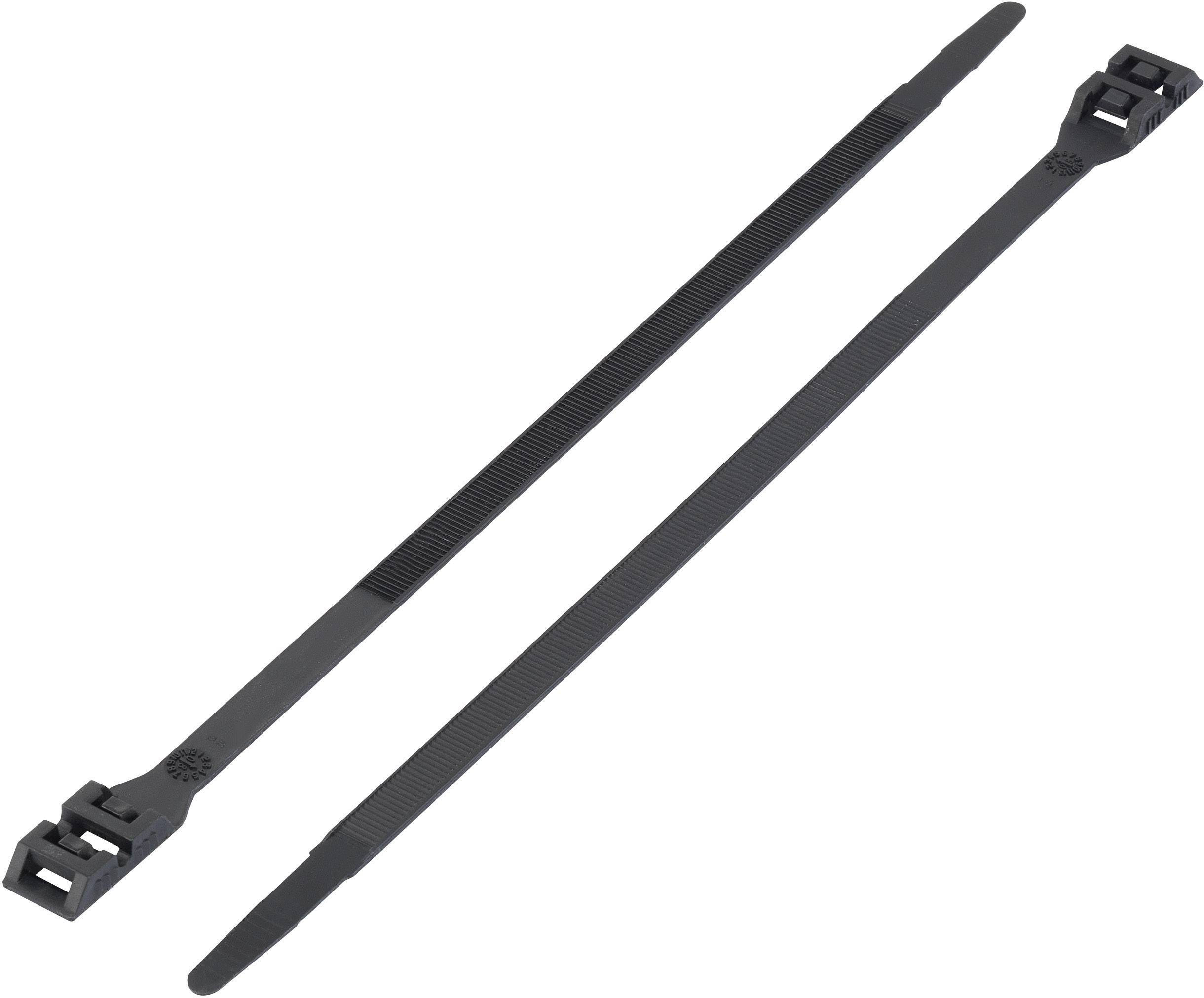 Vezica 760 mm crna sa duplom glavom Tru Components 1592838 TC-DK-760BK203