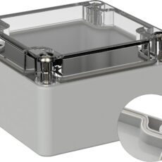 Tru Components TC-9065448 spoljasnje kuciste polikarbonat sivo-belo (RAL 7035)