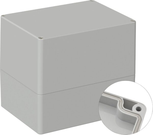 Tru Components TC-9065564 spoljasnje kuciste polikarbonat sivo-belo (RAL 7035)